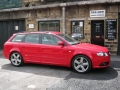 Audi A6 Avant fitted with Parrot CK3100 handsfree phone kit.(fitted without need for holes drilled)