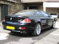 BMW 635d. Full privacy glass fitted.