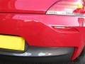 BMW Z4. Rear Parking sensors install and colour coded.