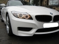 BMW Z4. Front & Rear Parking sensors install and colour coded.