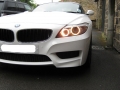 BMW Z4. Front & Rear Parking sensors install and colour coded.