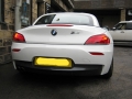 BMW Z4. Front & Rear Parking sensors install and colour coded.