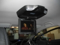 Honda Civic. Installed DVD roof combo screen.