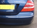 Mercedes CLK 230. Rear parking sensors installed to standard locations and collour coded to body colour.