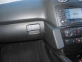 Mercedes ML. Nokia bluetooth phone kit installed with charging cradle.
