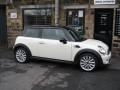 Mini Cooper D 2010. Laserline Rear Parking sensors install into OE standard location.