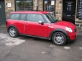 Mini Clubman Cooper S. Rear Parking sensors installed into standard locations.