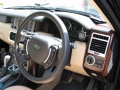 Range Rover Vogue. Roadpilot micro Speed camera location device fitted into instrument recess for the factory fitted look.
