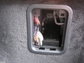 Range Rover Sport 2010. Screens trimmed into original headrests. 6 Disc DVD changer install to standard location. Cordless Headphones.