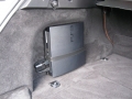 Range Rover Sport 2010. Screens trimmed into original headrests. 6 Disc DVD changer install to standard location. Slimline Sony PS3 console installed in boot. Cordless Headphones.
