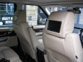 Range Rover Sport 2011. 2, 60Hz Screens trimmed into standard headrets. xBox 360 installed into boot in custom made mounting. 6 Disc DVD changer installed into standard location behind left boot trim.Factory fitted digital TV image wired into headrest screens
