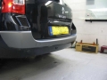 Renault Megane. Rear parking sensors installed into facory location.
