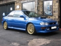 Subaru Impreza 22B. Security upgrade. CD tuner and 4 speakers installed. SVA test modifications. Speedo Converted into MPH. Limiter removed.