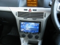 Vauxhall Astra Convertable. Double Din DVD Player and hifi upgrade installed. Reversing camera installed in number plate location and wired to DVD screen.